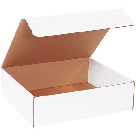 14 x 12 x 4" White Literature Mailers