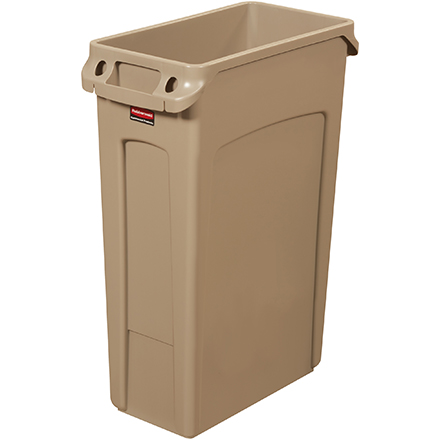 Rubbermaid<span class='rtm'>®</span> Slim Jim<span class='rtm'>®</span> Trash Can - 23 Gallon, Beige