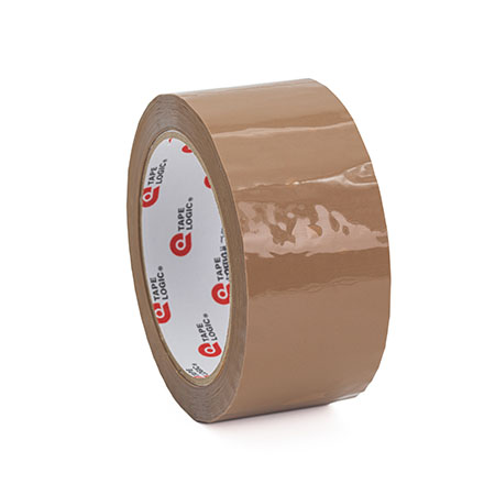 2" x 110 yds. Tan (6 Pack) Tape Logic<span class='rtm'>®</span> #53 PVC Natural Rubber Tape